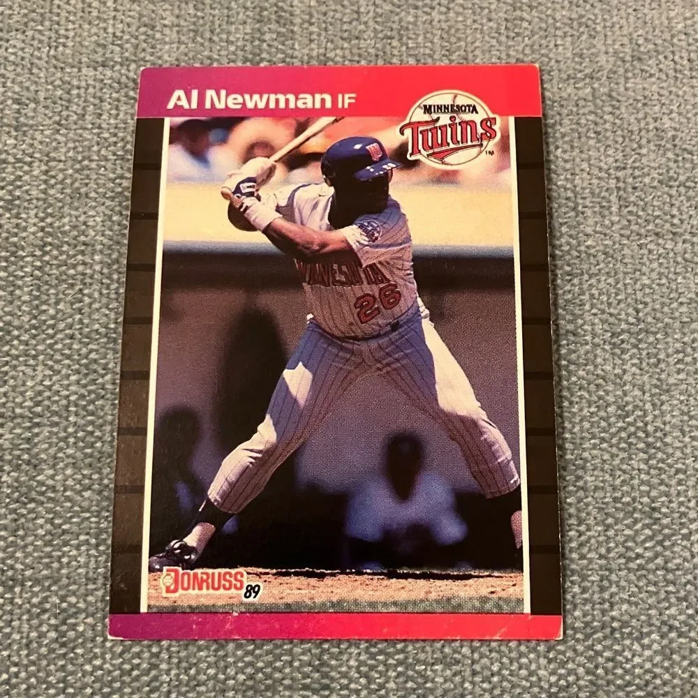 1989 Donruss Minnesota Twins Baseball Card Trading Card